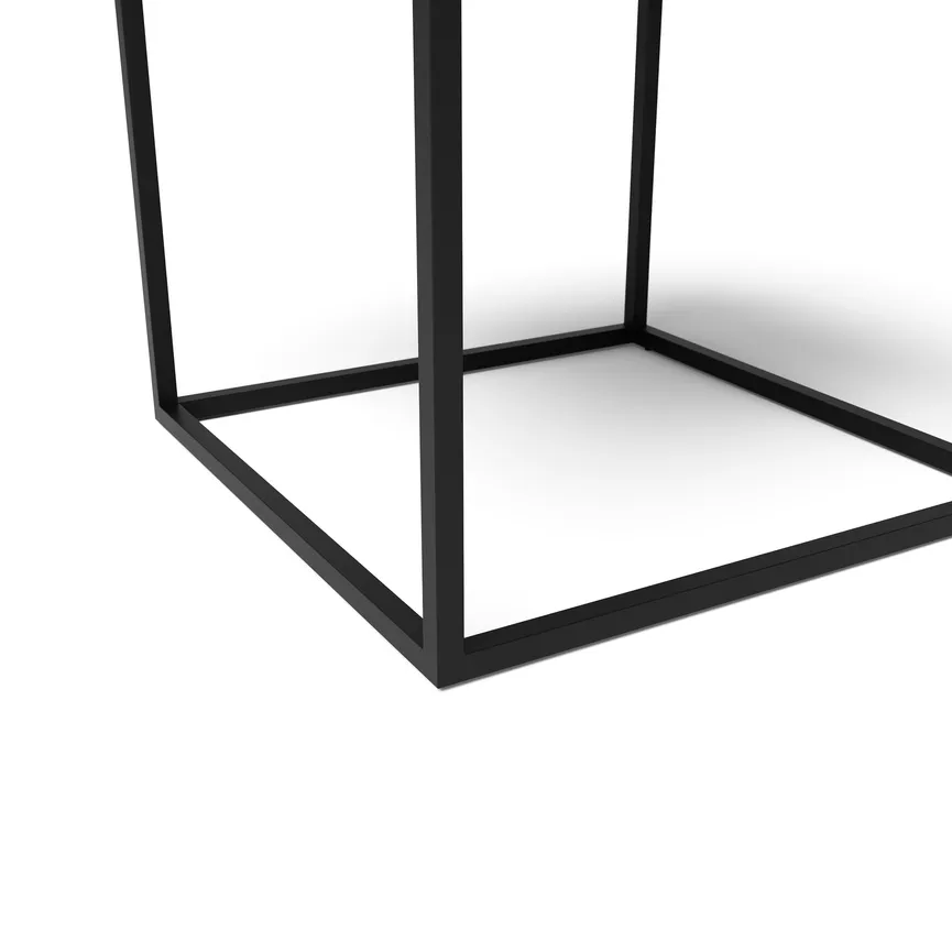 Couchtisch Cube Glasbox detail
