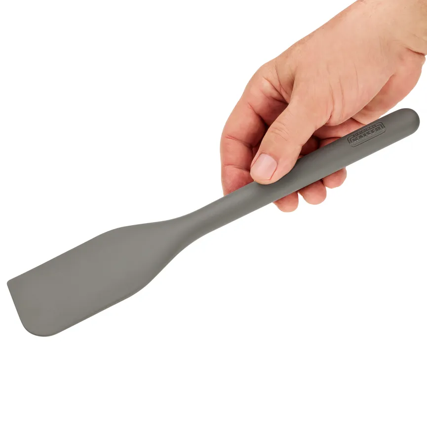 Teigschaber "Inspiration" grau detail