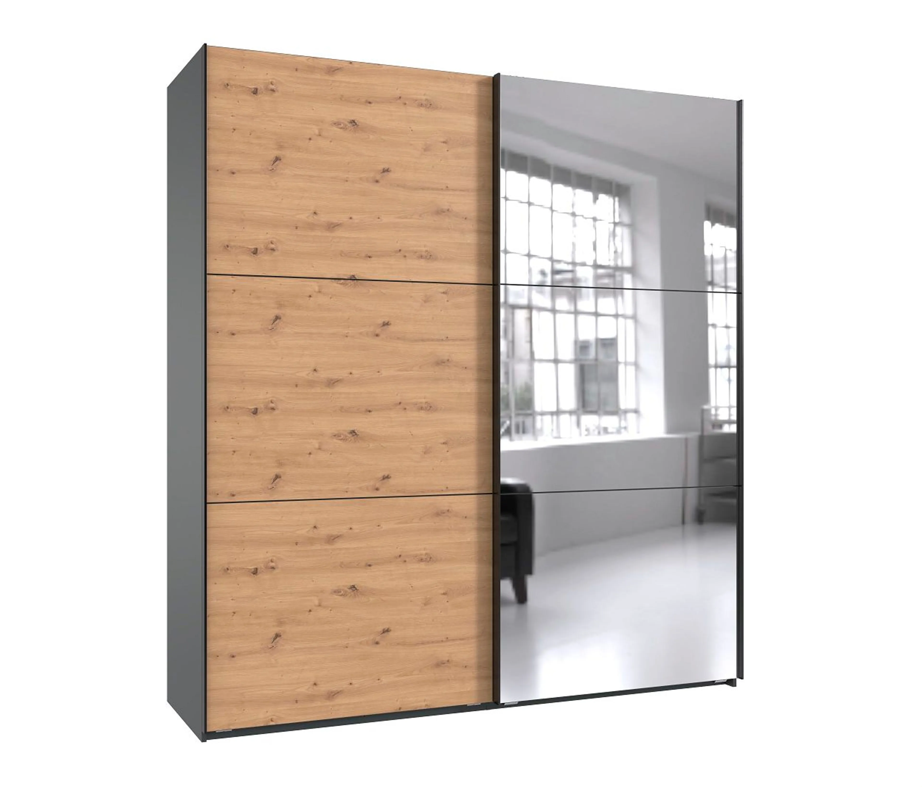 Schwebetürenschrank Level 36 200 x 216 cm
