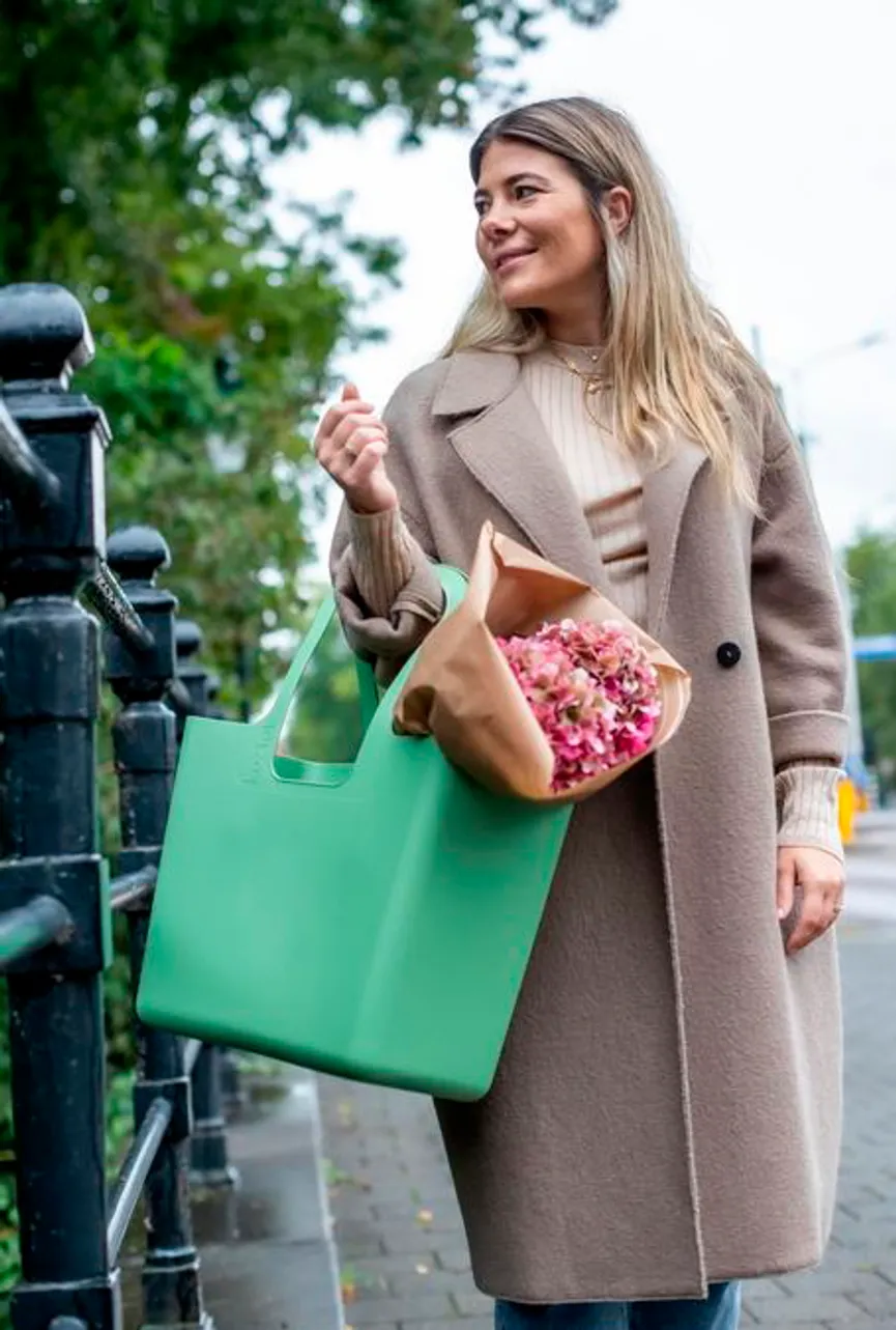 Tasche XL grün milieu