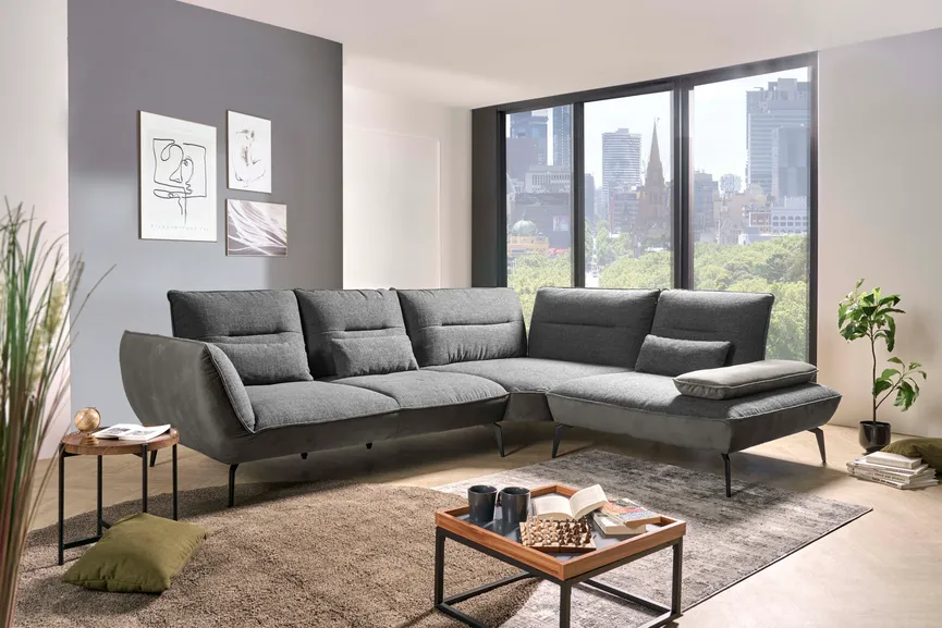 Ecksofa groß detail
