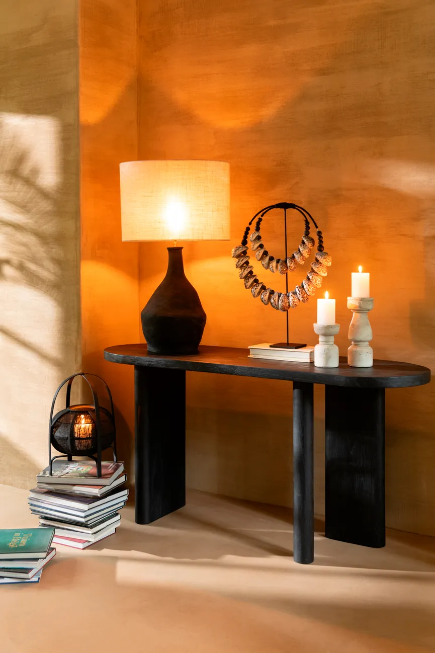 Kerzenhalter S beige milieu