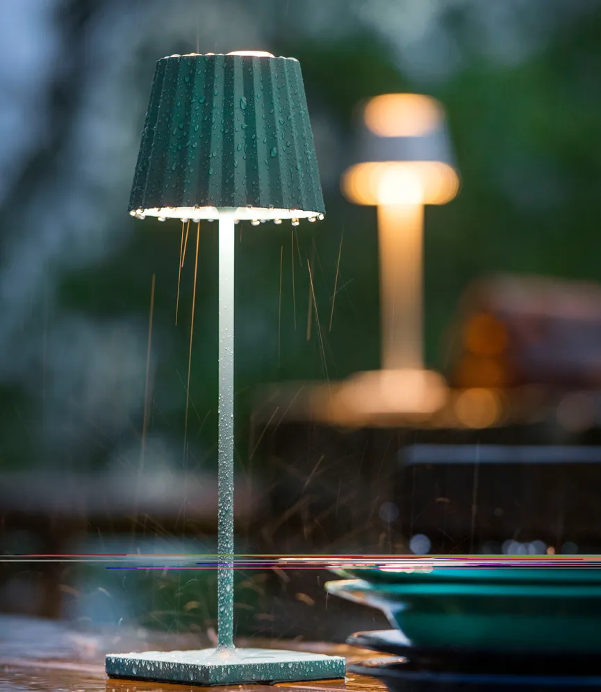 Outdoortischleuchte "Troll 2.0 milieu