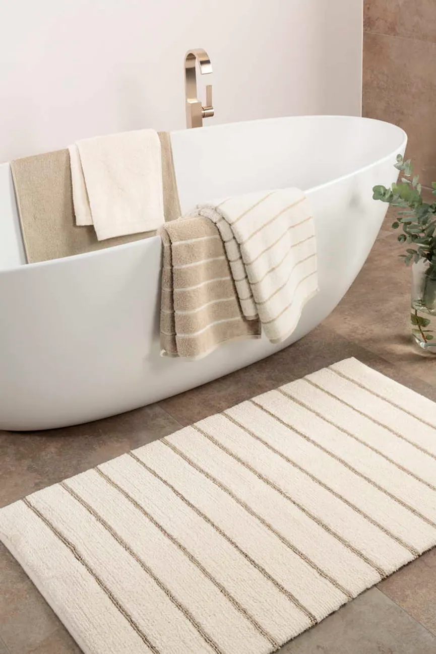 Badteppich Balance 60x60 milieu
