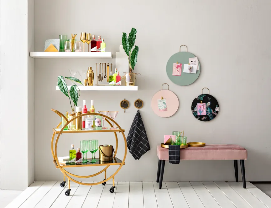 Bar Tool-Set 5-tlg. gold milieu