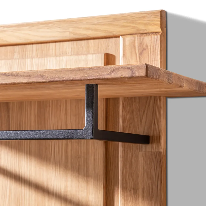 Garderobenpaneel detail