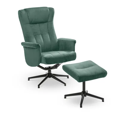 Sessel mit Hocker