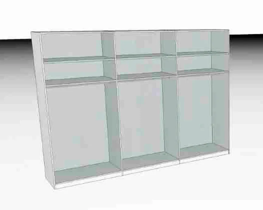 Drehtürenschrank detail