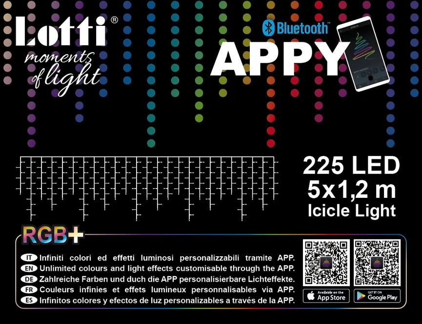 Eisregenvorhang "Appy 225" detail