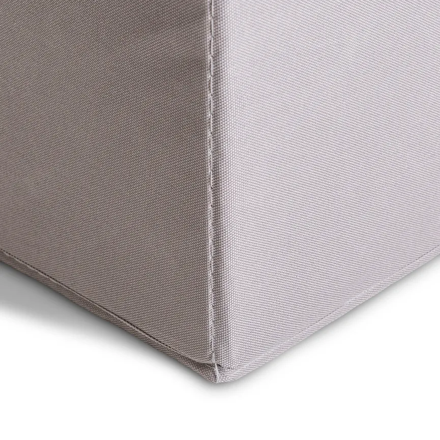 Aufbewahrungsbox dunkelgrau detail