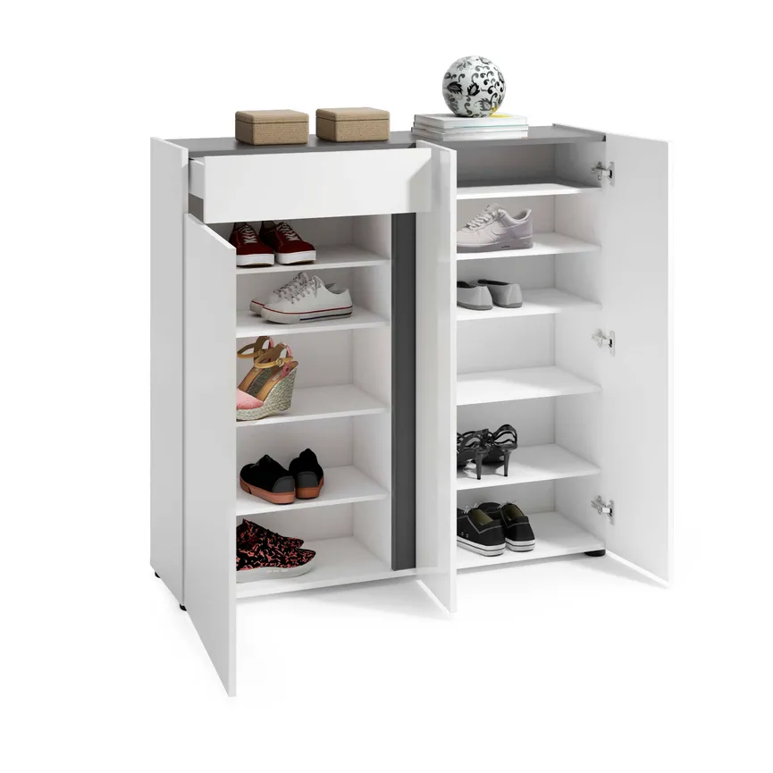 Schuhschrank 3T/1S detail