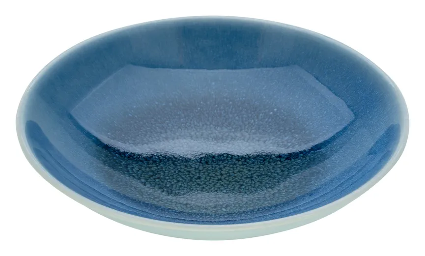 Suppenteller "Caldera" blau detail