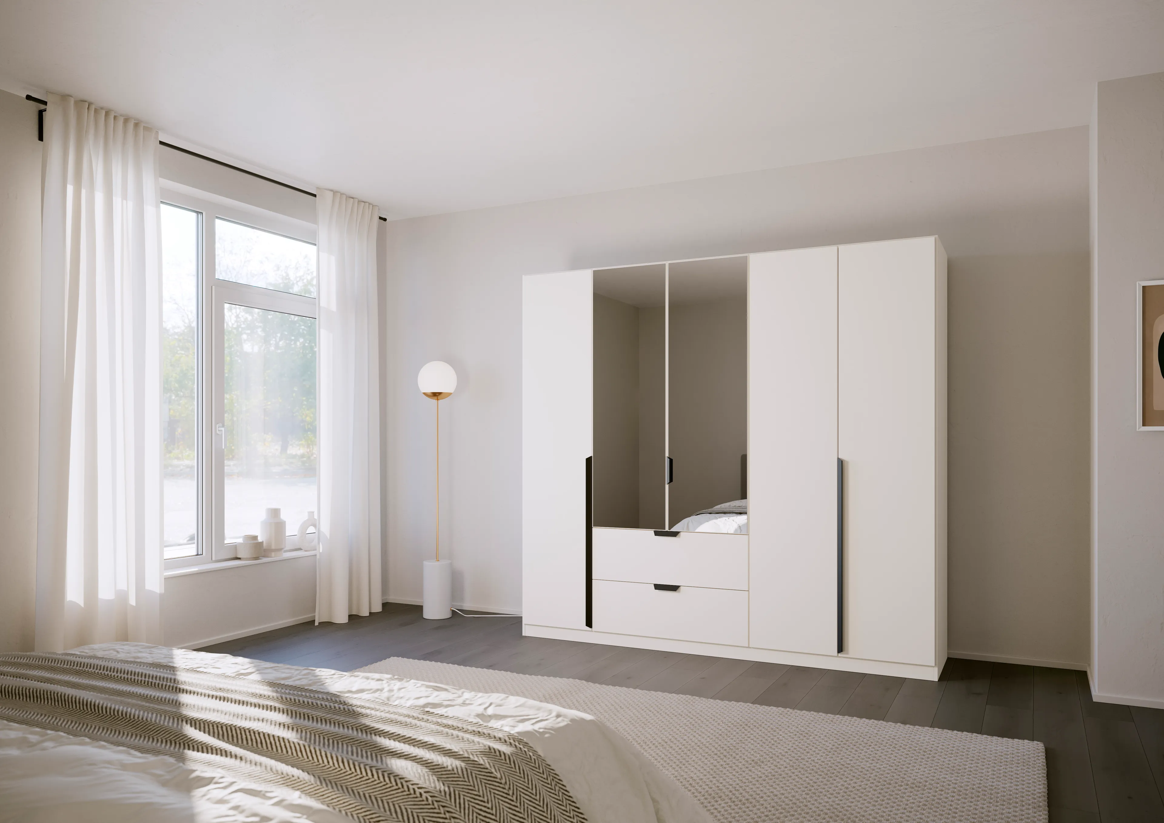 Kleiderschrank Ragona-Spin 226 x 210 cm