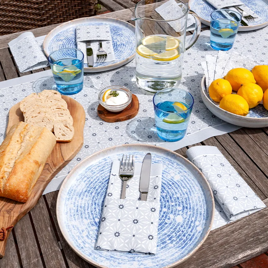 Serviette "Le Brienne" milieu