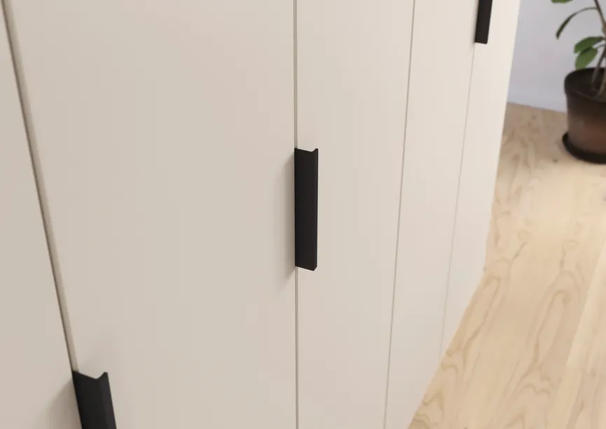 Drehtürenschrank 5-trg. detail