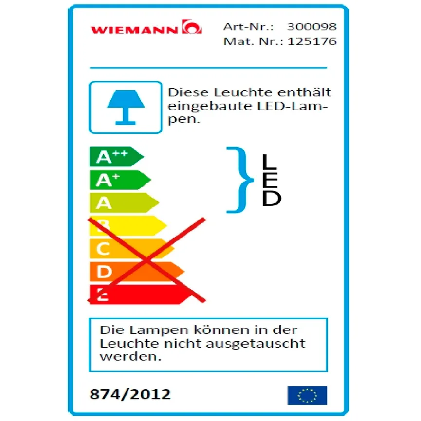 LED-Stollenbeleuchtung energielabel
