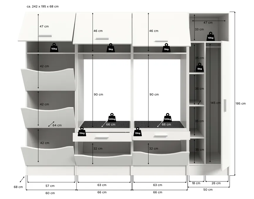 Waschmaschinenumbau-Set detail
