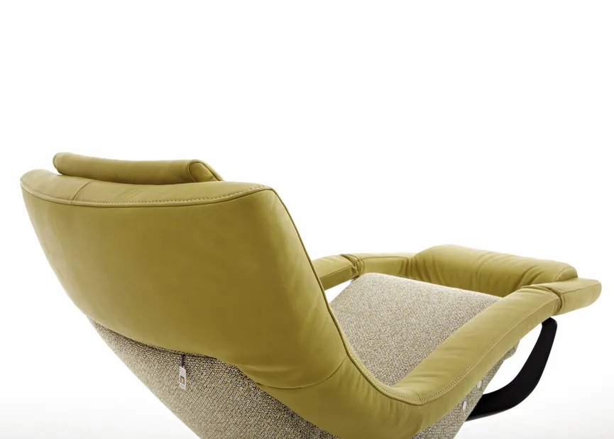 Sessel Yoko-2 DK schwarz detail