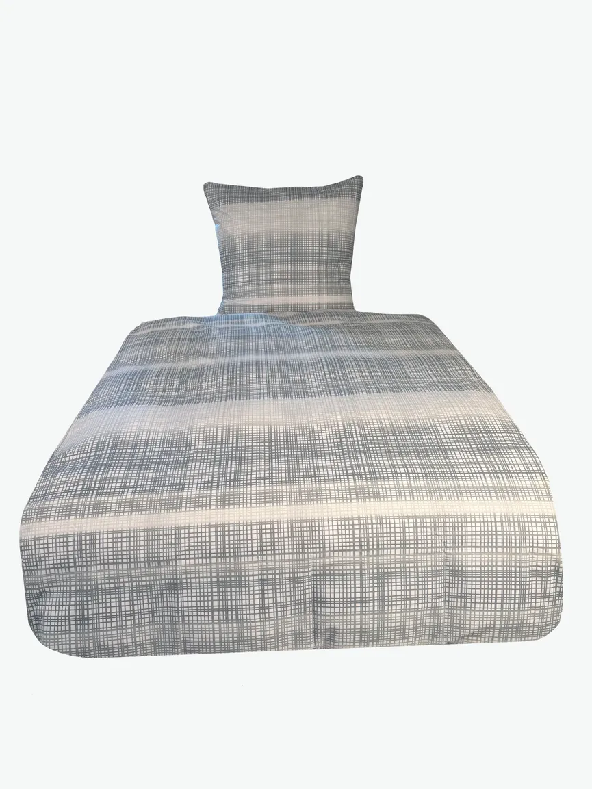 Baumwoll-Bettw.Karo 135x200 hauptaufnahme