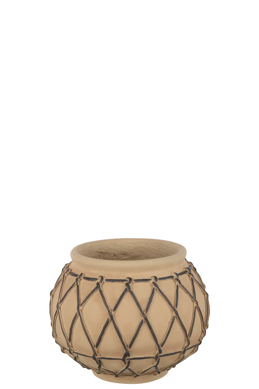 Übertopf "Berber" S beige hauptaufnahme