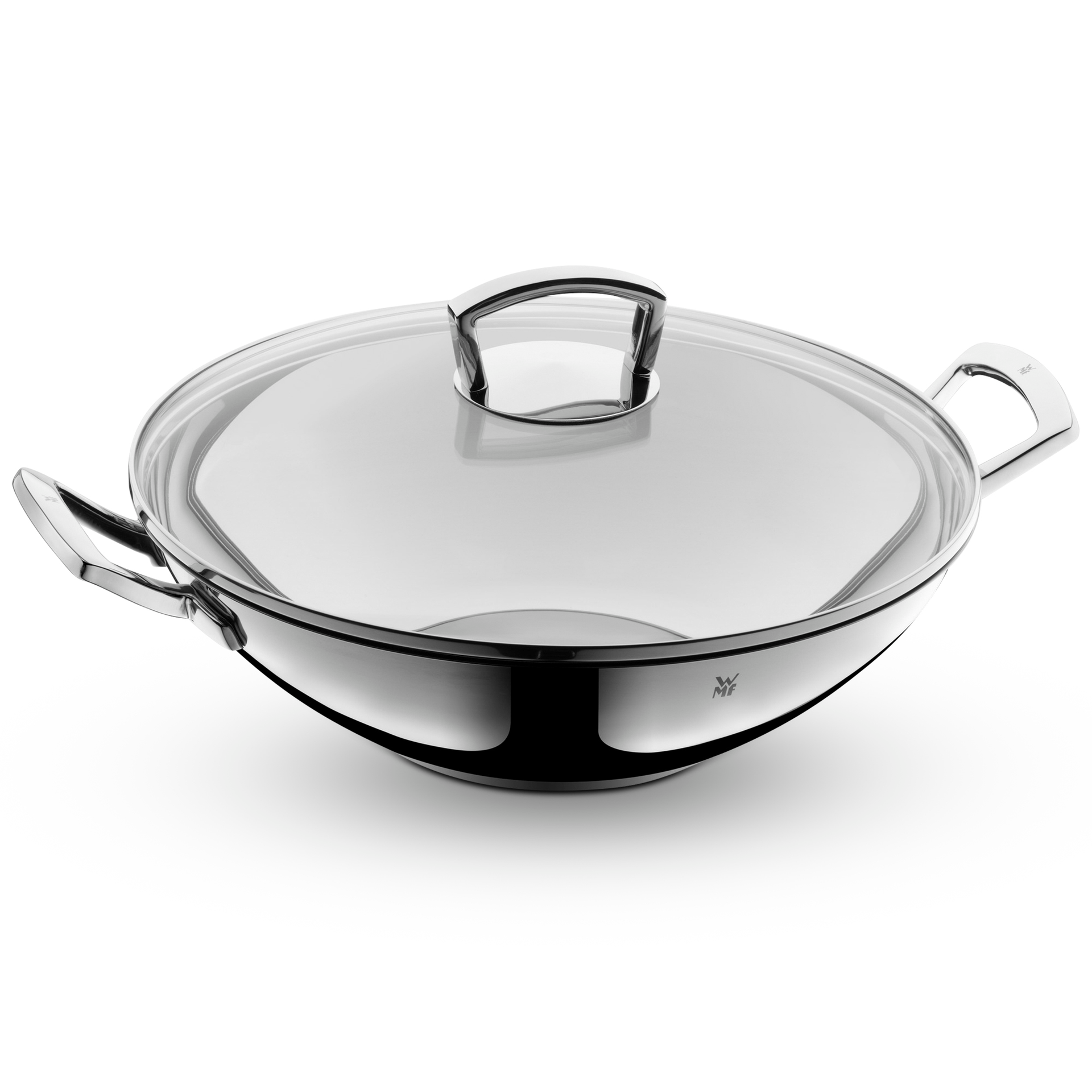 Wok mit Glasdeckel