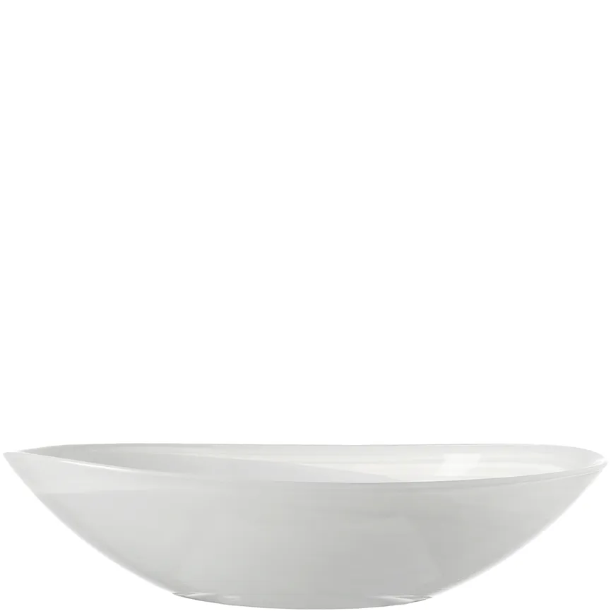 Schale "Alabastro" weiß oval hauptaufnahme
