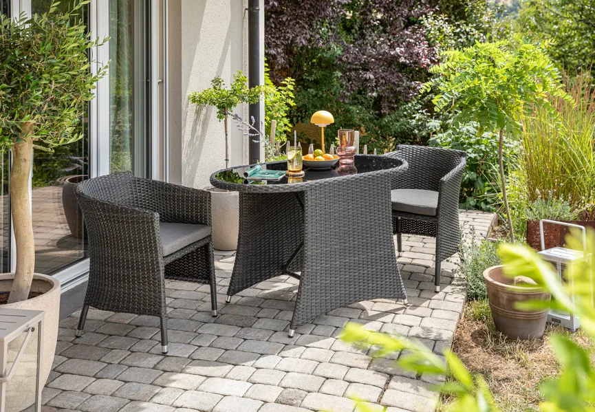 ** Balkon-Set milieu