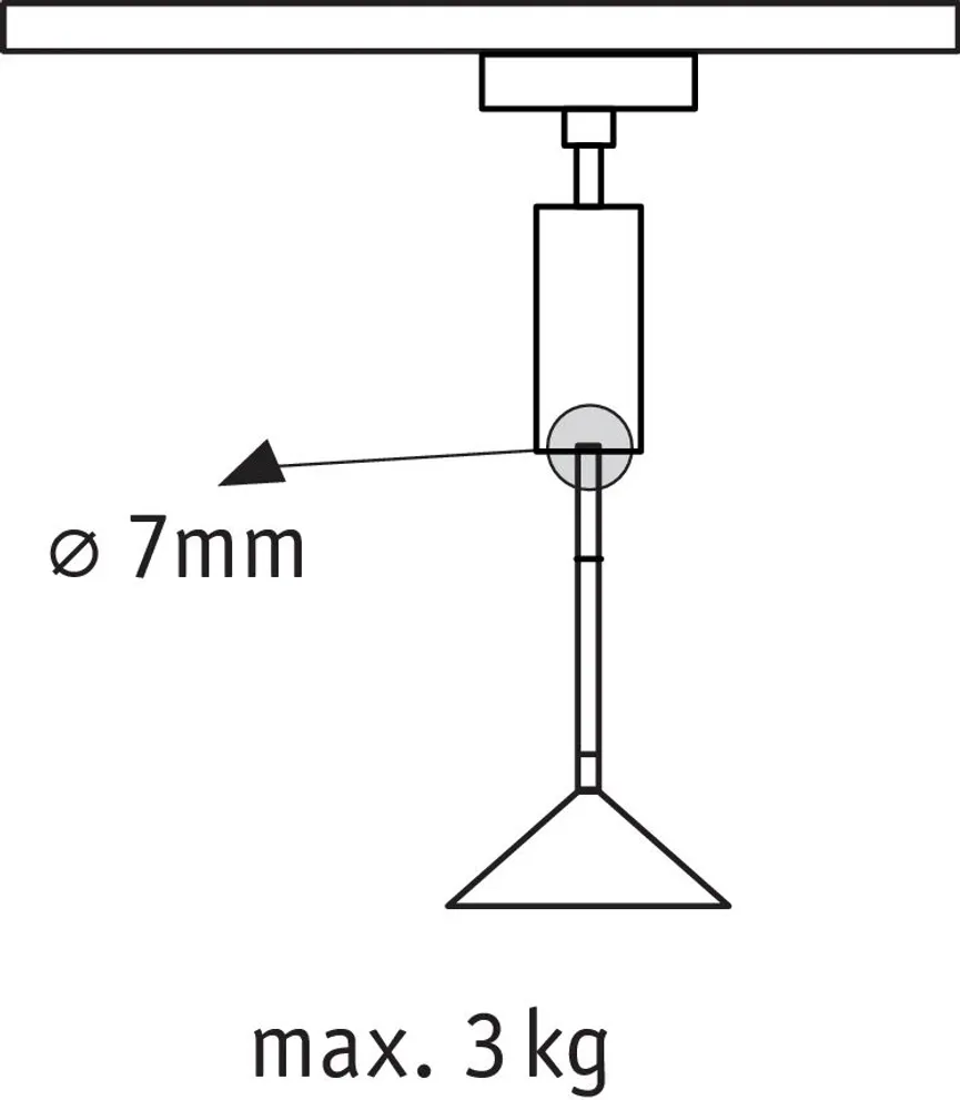 URail Universal Pendel Adapter detail