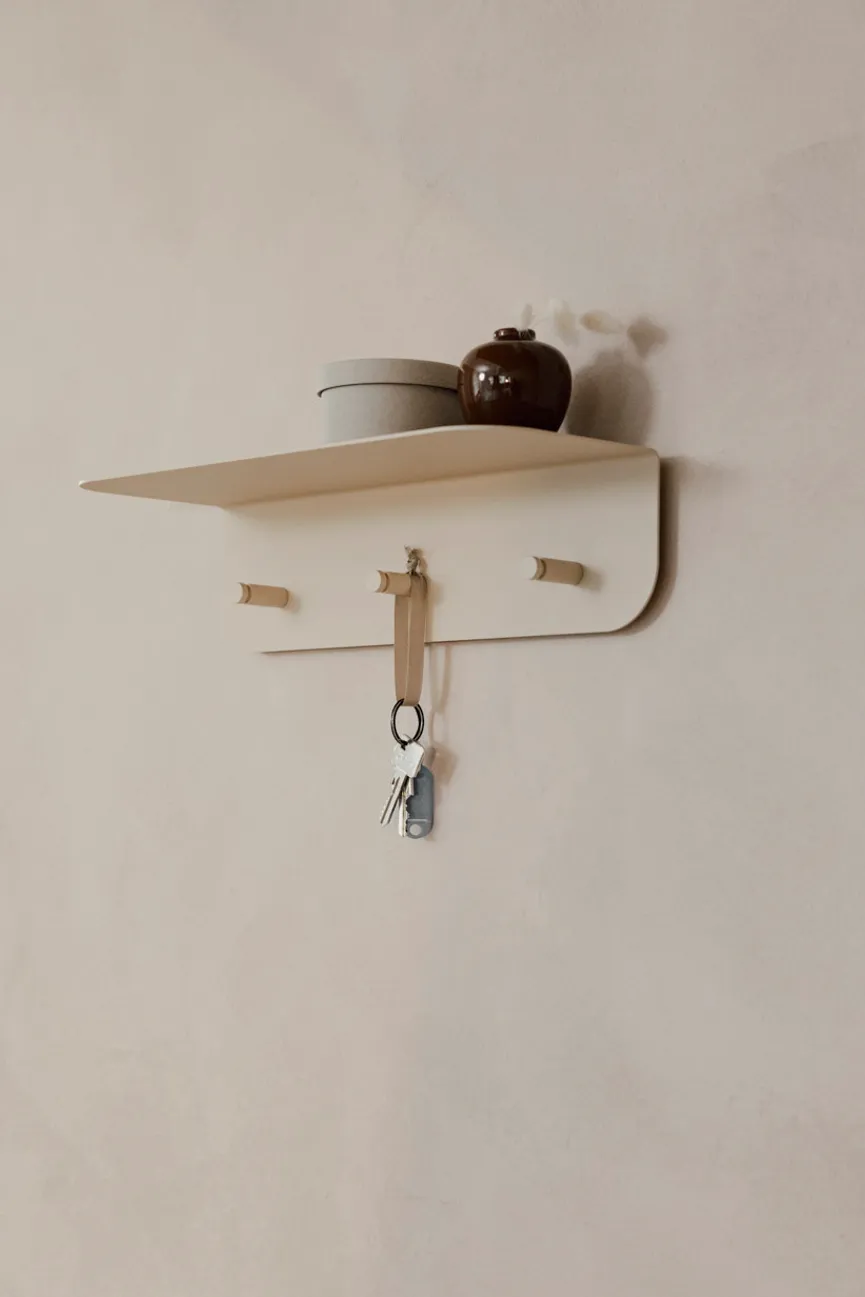 Wandgarderobe detail