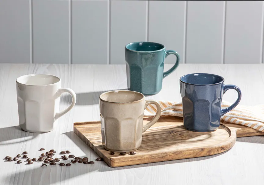 Henkelbecher "Elan"350ml hafer milieu