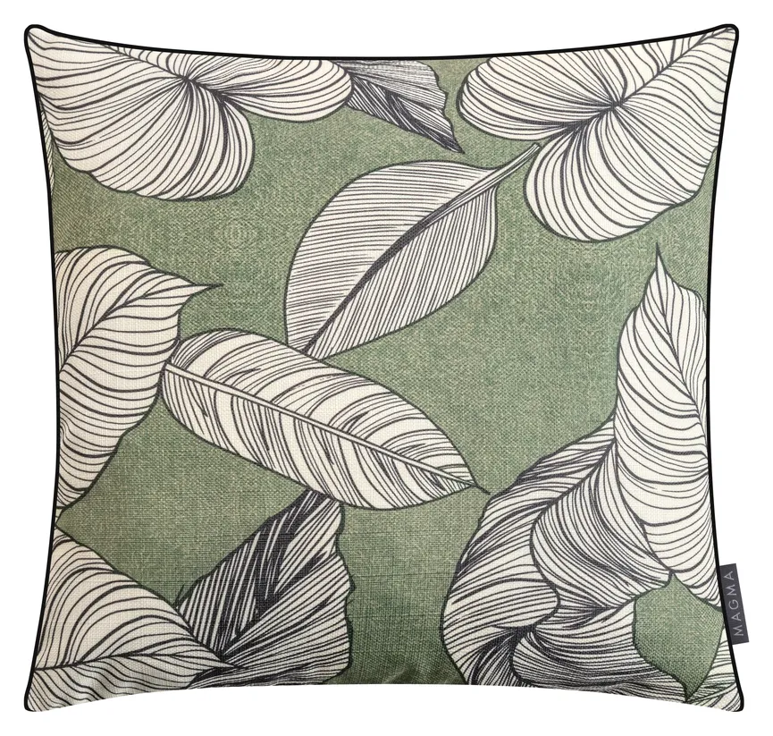 Kissenhülle Dillon grün hauptaufnahme