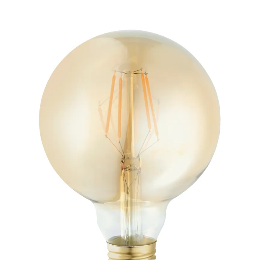 E27/4 Watt LED amber detail
