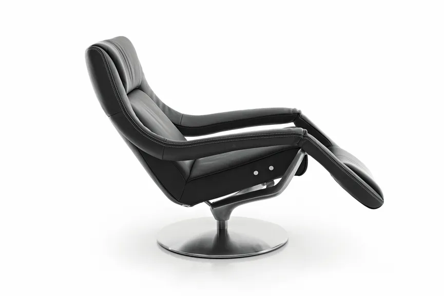 Sessel Yoko-5 DT nickel detail