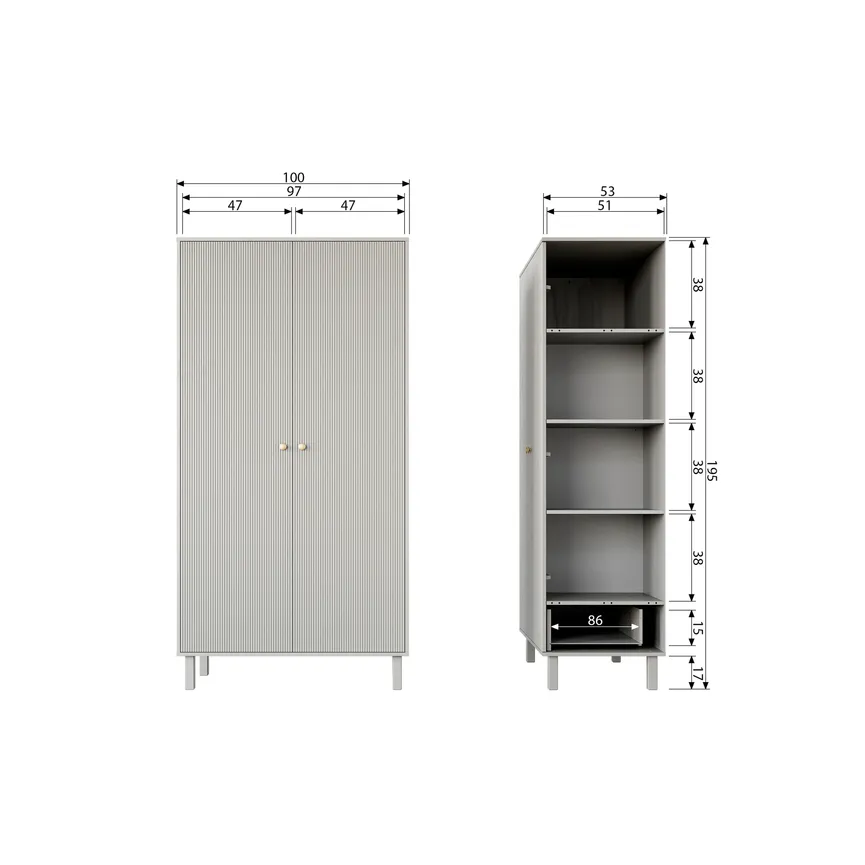 Schrank Madu detail