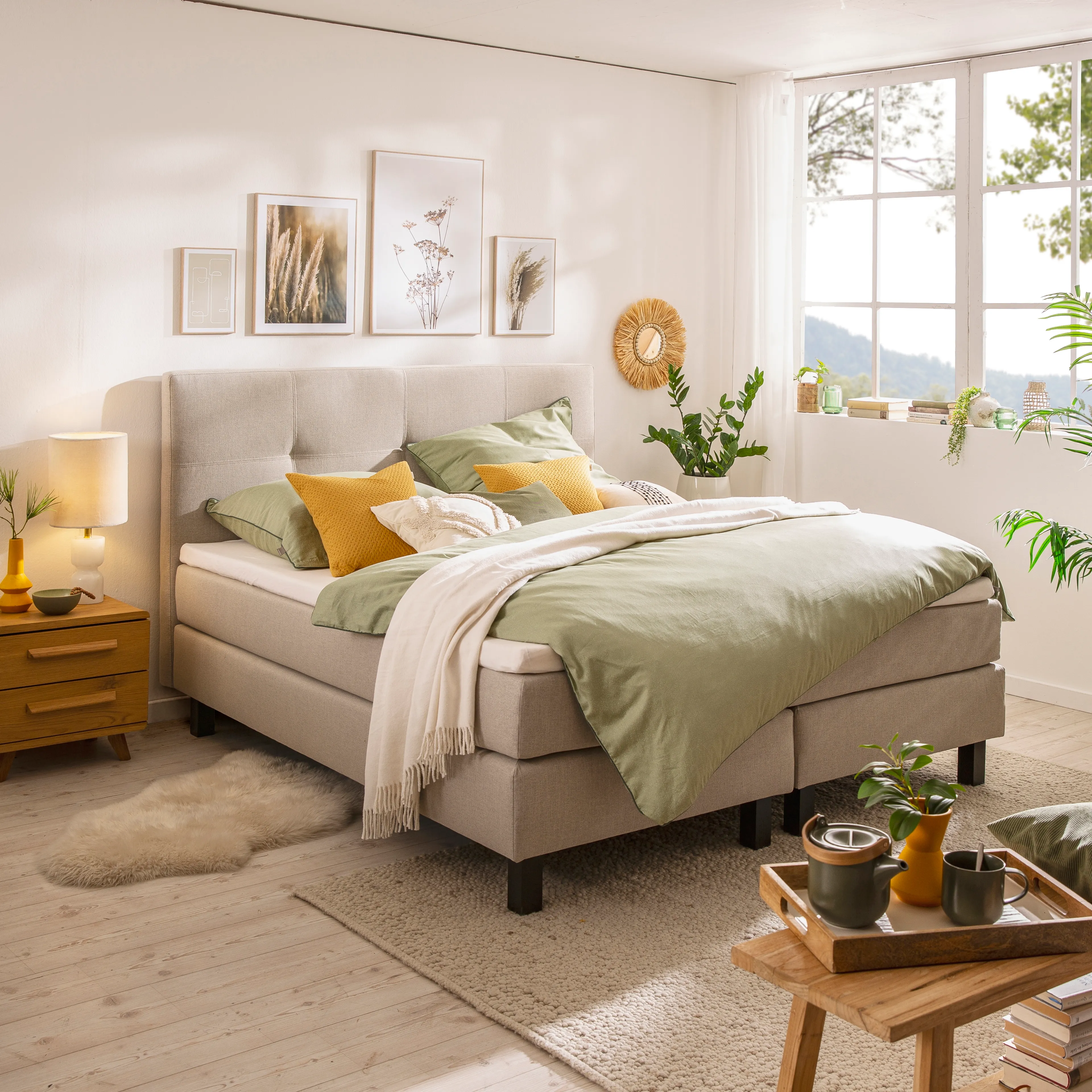 Boxspringbett Lund 180 x 200 cm