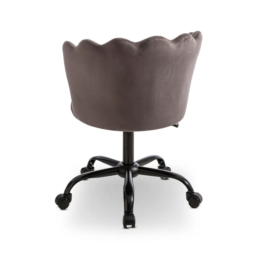 Jugenddrehstuhl dunkelgrau detail