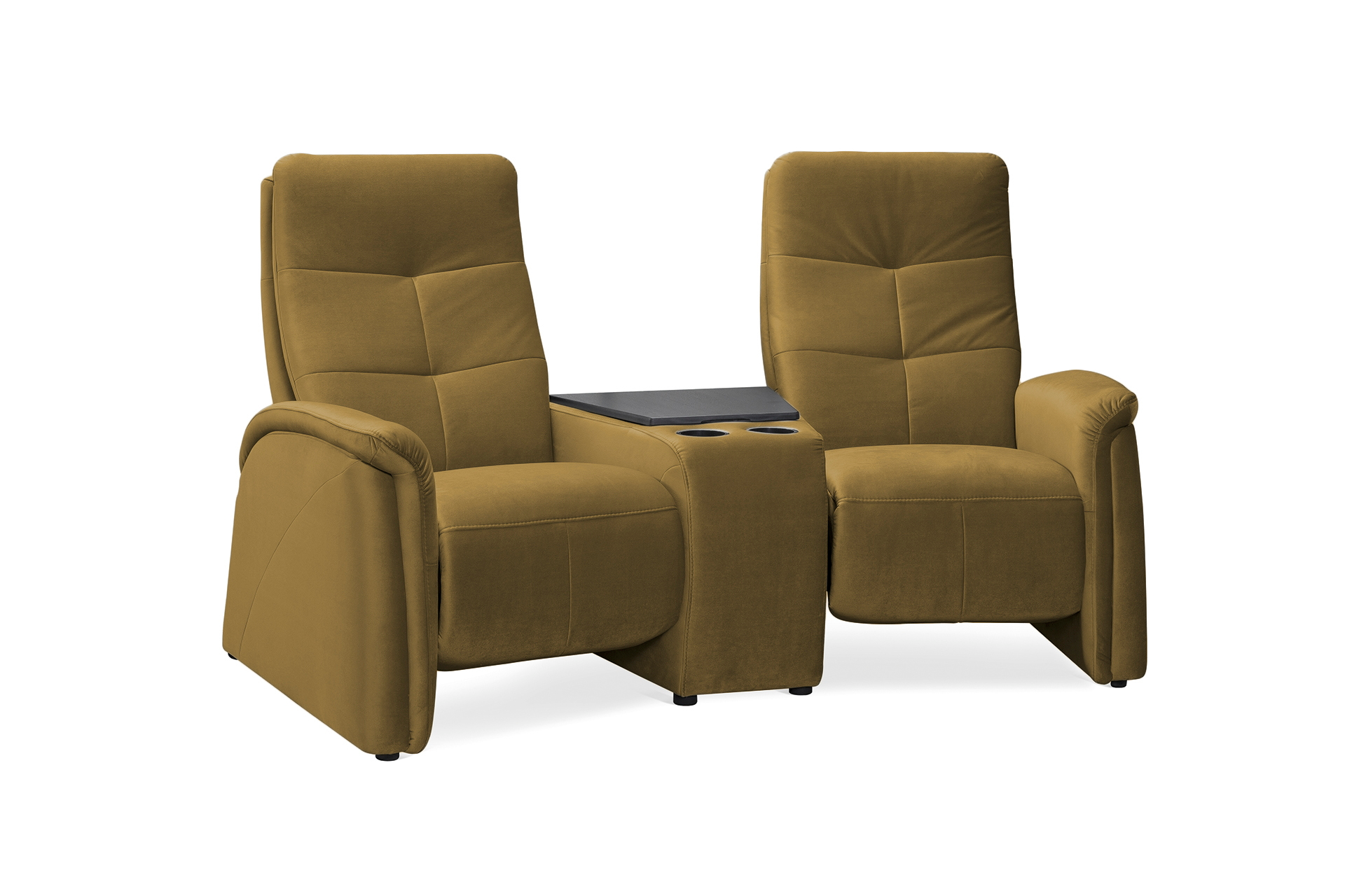 Rundsofa mit Zwischentisch 