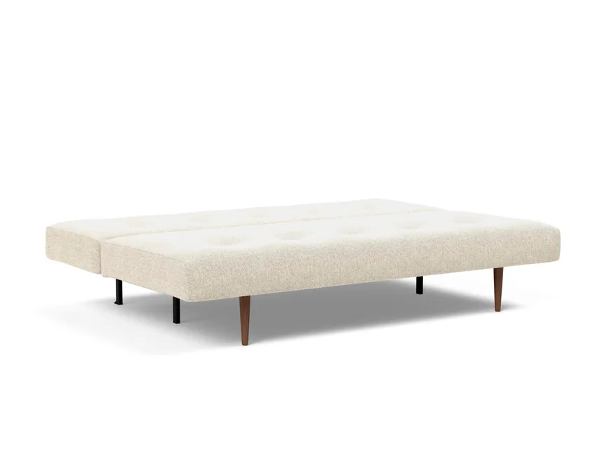 Sofa dunkles Holz detail