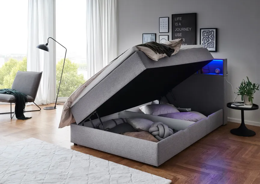 Boxspringbett LF 140x200 milieu