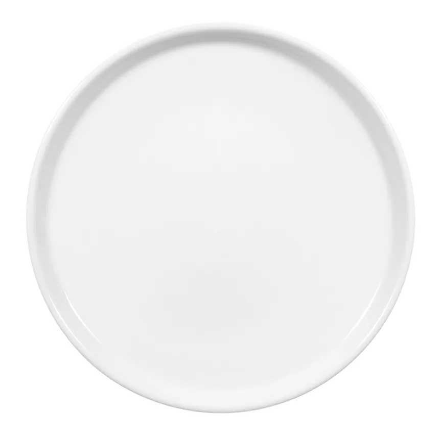 Pizzateller "Lukullus" weiß detail