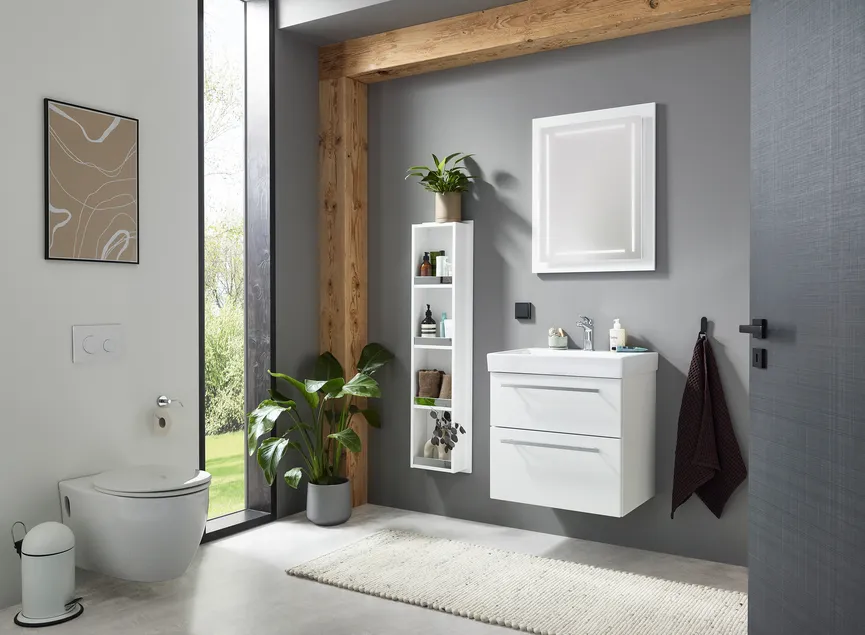 *Hochschrank-Regal milieu