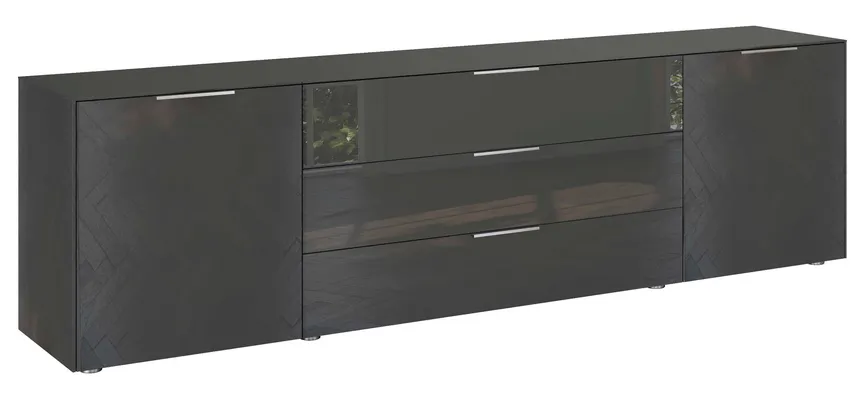 Lowboard 2-trg., detail