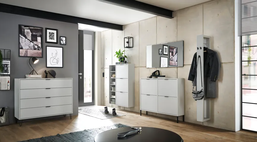 Wandgarderobe milieu