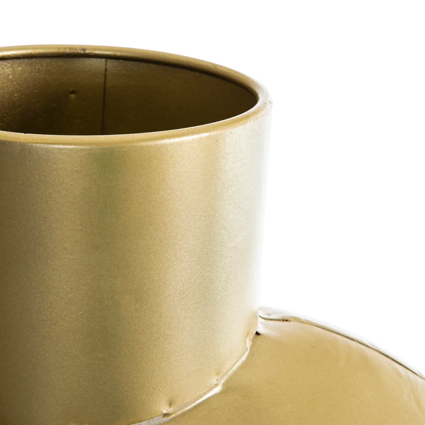 Vase "Rund" M gold material_farbe