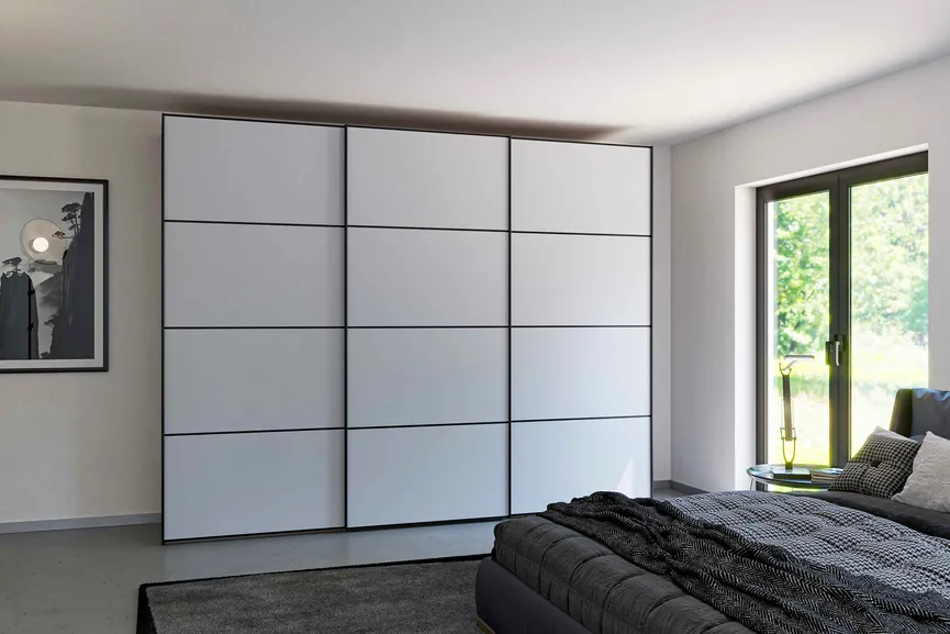 Schwebetürenschrank 3-trg. milieu