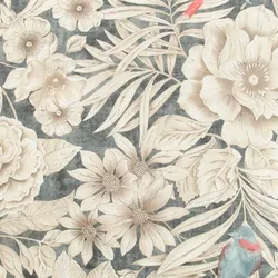 Beige / Blau material_farbe