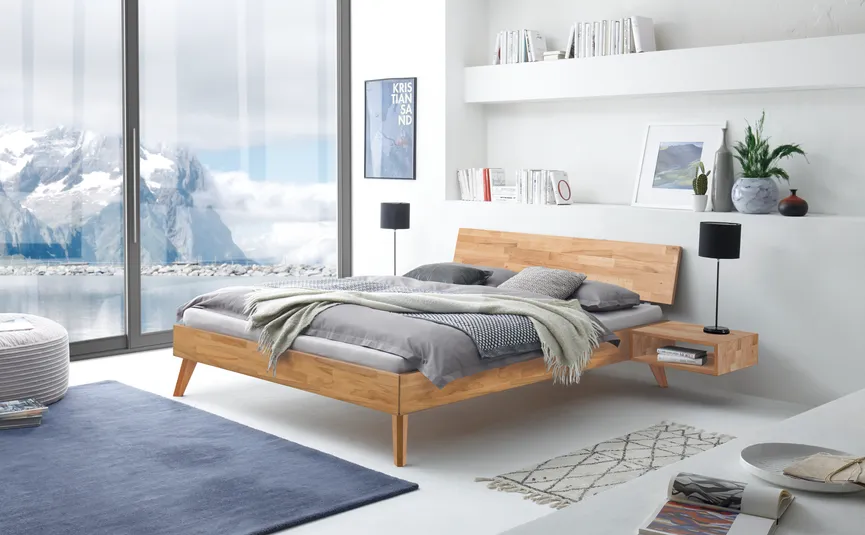 Bett 90x200 cm milieu