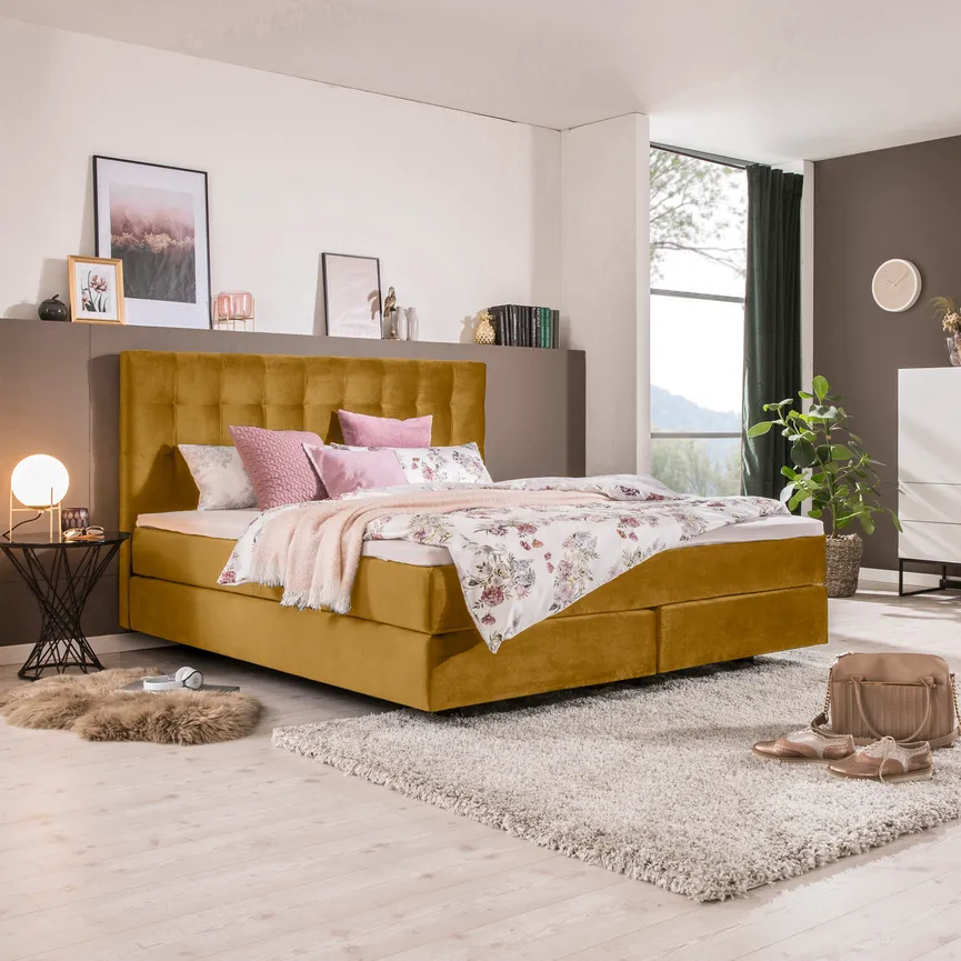 Boxspringbett hauptaufnahme