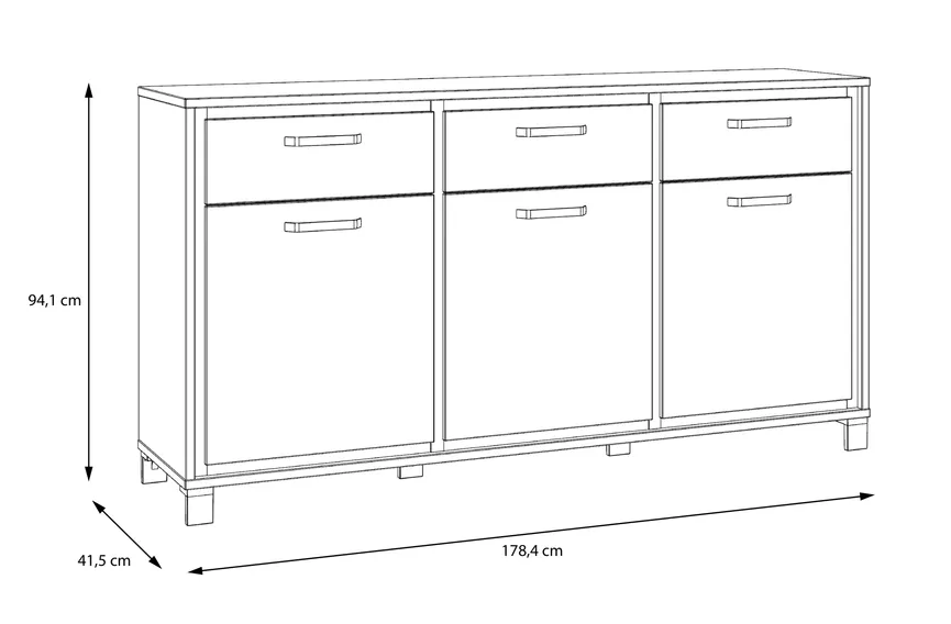 Sideboard detail