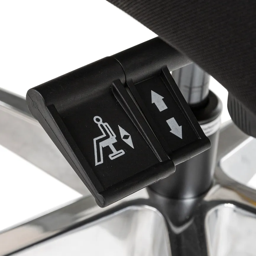 Drehstuhl inkl. Kopfstütze detail